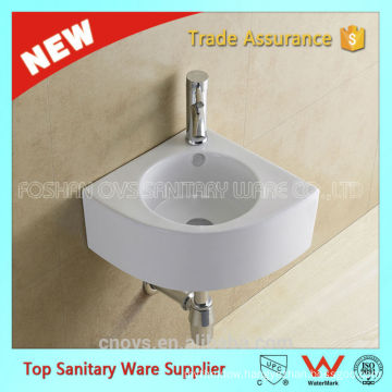 wholesale wall mounted glass sink